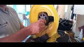 SUBSTITUIÇÃO DO CABO DE ALIMENTAÇÃO MOTOR INFLÁVEL