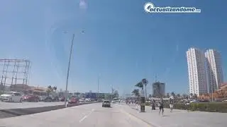 Recorriendo el boulevard Veracruz-Boca del Río, Semana Santa 2019, 1ra parte.