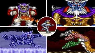 Game n&deg;020 - Super Ghouls'n Ghosts ( SNES ) All bosses ( with divine bracelet )