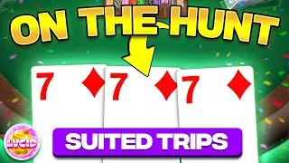 ON THE HUNT FOR SUITED TRIPS ON FIRST PERSON BLACKJACK!