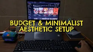 Aesthetic Laptop Accessories Unboxing | Minimal Desk Setup 🌿