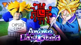 Glitched Future Gohan & Teen Trunks Showcase in Anime Last Stand Roblox Rohan Tronks