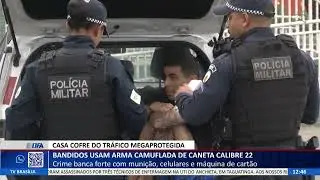 DF ALERTA -  Bandidos usam arma camuflada de caneta calibre 22