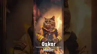 🔥🐱8 Firefighter Cats: The Purrfect Rescue Squad! 🚒💦#shorts #cat #funny