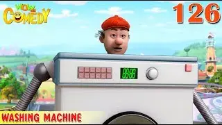 Chacha bana washing machine - Chacha Bhatija - 3D Animated series for children