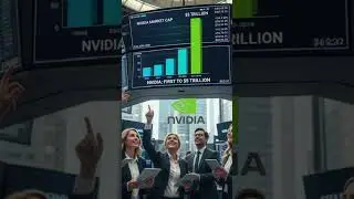 Nvidia just became the first company to reach a 5 Trillion Market Cap By Bloomberg