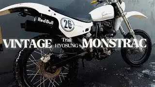 Trail vintage hyosung monstrac 200cc