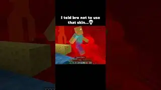 Minecraft Goofy Skin Moment