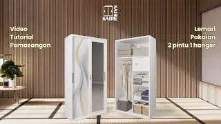 Video Tutorial Pemasangan Lemari 2 Pintu 1 Hanger - NEW VERSION
