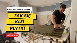 Klejenie płytek ściennych - technika, kt&oacute;ra działa!