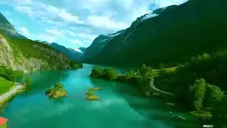 Relaxing Music and Calm Lake Sounds|Meditation, Sleep, Study, Insomnia
