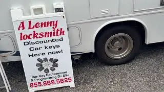 Rv life on the road as a locksmith.  Always check the propane when you use the heat.