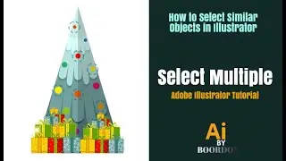 Как выделять несколько похожих предметов в Adobe Illustrator