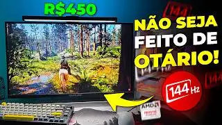 TOP 7 Monitores GAMER BARATO Custo Beneficio 2025 até 300hz. (Curvo, Ultrawide e 4K para Jogar e etc