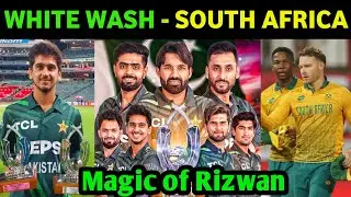 Pakistan Clean Sweep South Africa | PAK White Wash SA 3-0 | PAK vs SA ODI Series 2024