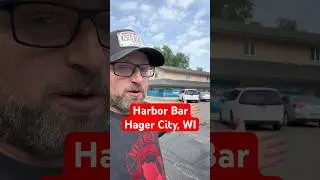Harbor Bar in Hager City, WI #vlog #food #travel #water #wisconsin #vibes #summer