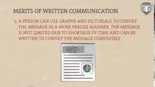 written communication
