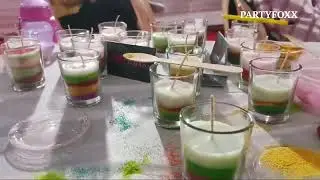 Candle Making Activity for Kids' Birthday Party | Partyfoxx | Mumbai