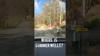 Driving along Ben Hill Rd to Beech Creek & Holler Searching for Summer Wells By Home of Candus & Don