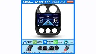 Review Car Radio Android Auto Multimedia For Jeep Compass 1 MK 2024