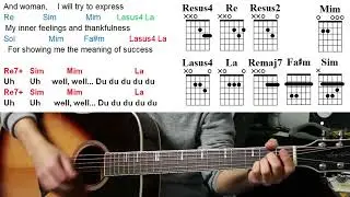 Woman (John Lennon) - Chords - Voice and Guitar