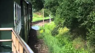 Mitfahrt in der Zittauer Schmalspurbahn von Zittau nach Oybin im Sommer 2015