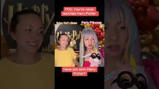 POV: You&rsquo;ve never watched Harry Potter #harrypotter #harrypotterfan #shorts