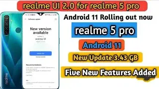 Realme 5pro update android new update