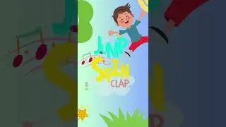 JUMP SPIN CLAP | Hit Song For Kids | Happy Dance Toddler Music  #danceforkids #kidstunes
