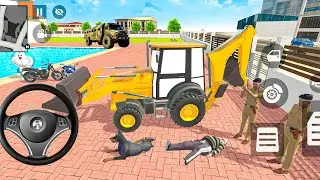 Franklin Purchase Army JCB Bus 💥🪖 Indian Theft Auto Simulator 💥😱 JCB in Indian Theft Auto Simulator 