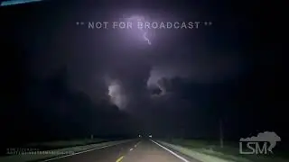05-18-2025 Near Belpre, Kansas - Lightning Show