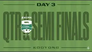 SYPIK AUSTRALIA | NPL INVITATIONAL 2025 | PRO QTR FINALS & SEMI FINALS