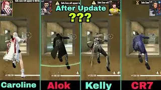 Caroline vs Chrono vs Kelly vs Alok Speed Test Free Fire para A3,A5,A7,J2,J5,J7,S5, S6,S7,S8, A50 ff