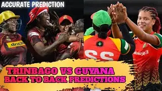 Match no.4 TKR-W vs GUY-W CPL Match Prediction 🏆 #tkrvsguy