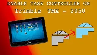 Enable Task controller Section control (TC - SC) on  Trimble TMX - 2050