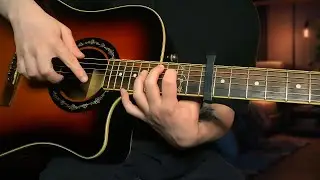 I put my capo on the 10th fret, and this happened..