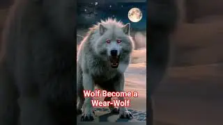 wolf vs werewolf wolf howl | teenwolf | #shortvideo #shorts #werewolf wolf