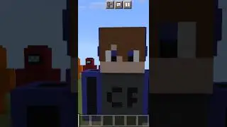 Blue skin😄 #minecraftshorts #minecraftpe