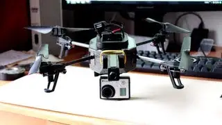 Attach GoPro to AR.Drone 2.0 - Tutorial