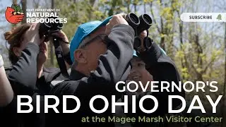 Governor's Bird Ohio Day at the Magee Marsh Visitor Center