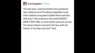 Shitposts on Saturdays: No one memes like Gaston #narrated #narration #funny #memes #Gaston