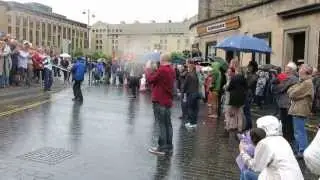 Love Music Community Choir 'Sunday Girl', steps of Usher hall Edinburgh