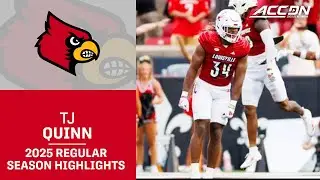 TJ Quinn 2025 Regular Season Highlights | Louisville LB