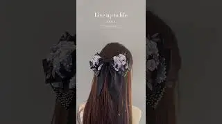 French Vintage Bow Hair Accessory