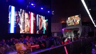 Star wars premiere Alex Zane introduction!