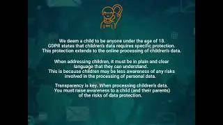 Children's Data Rights under GDRP