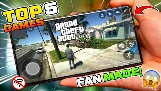 &ldquo;GTA 5 Fan Made Games on Mobile 😱 | No Internet Needed | Top 5 Realistic Games&rdquo; 🔥