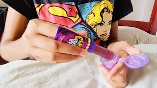 Let's try Flip N Dip Push pop. The powder has a sour taste. #youtubeshorts #sourcandy #foodie #asmr
