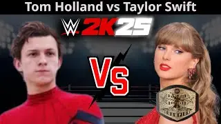 Taylor Swift (c) vs Tom Holland &ndash; Submission match for CELEBRITY CHAMPIONSHIP &ndash; REQUESTED
