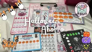 Halloween Ahorro #ahorrochallenge #sistemadesobres 